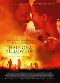 Metade de um sol amarelo