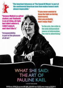 O que Ela Disse: As Críticas de Pauline Kael